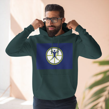 Color: Sports Green | Size: S | Product: Basketball Wellness Inspired Hoodie | Category: Unisex