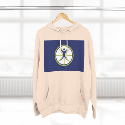 Color: Pale Pink | Size: S | Product: Basketball Wellness Inspired Hoodie | Category: Unisex