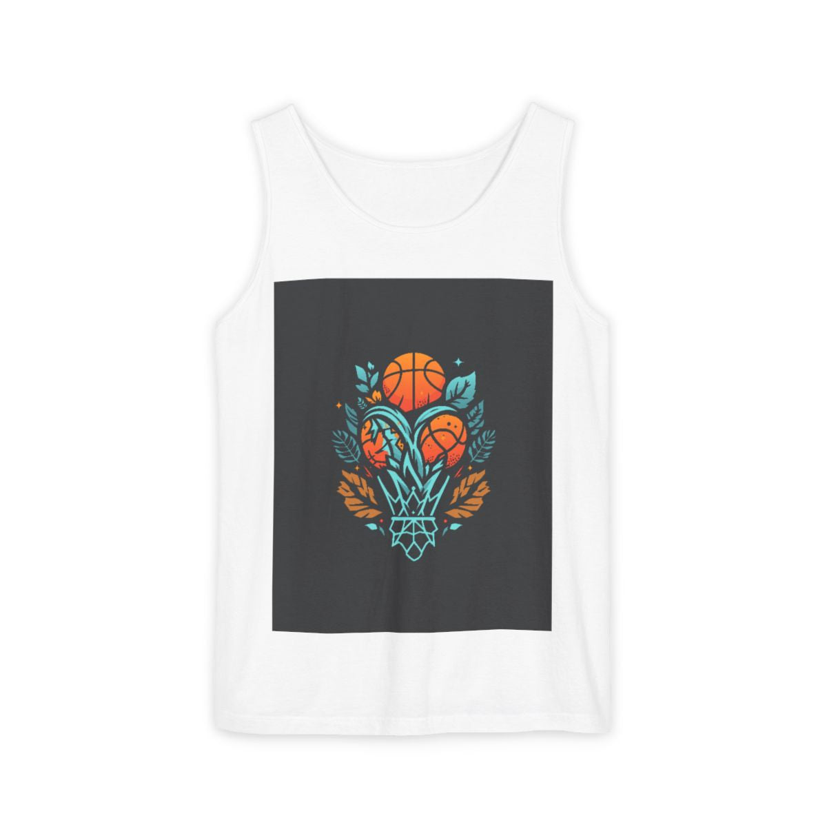 Color: White | Size: XS | Product: Basketball Wellness Logo Tanktop | Category: Unisex