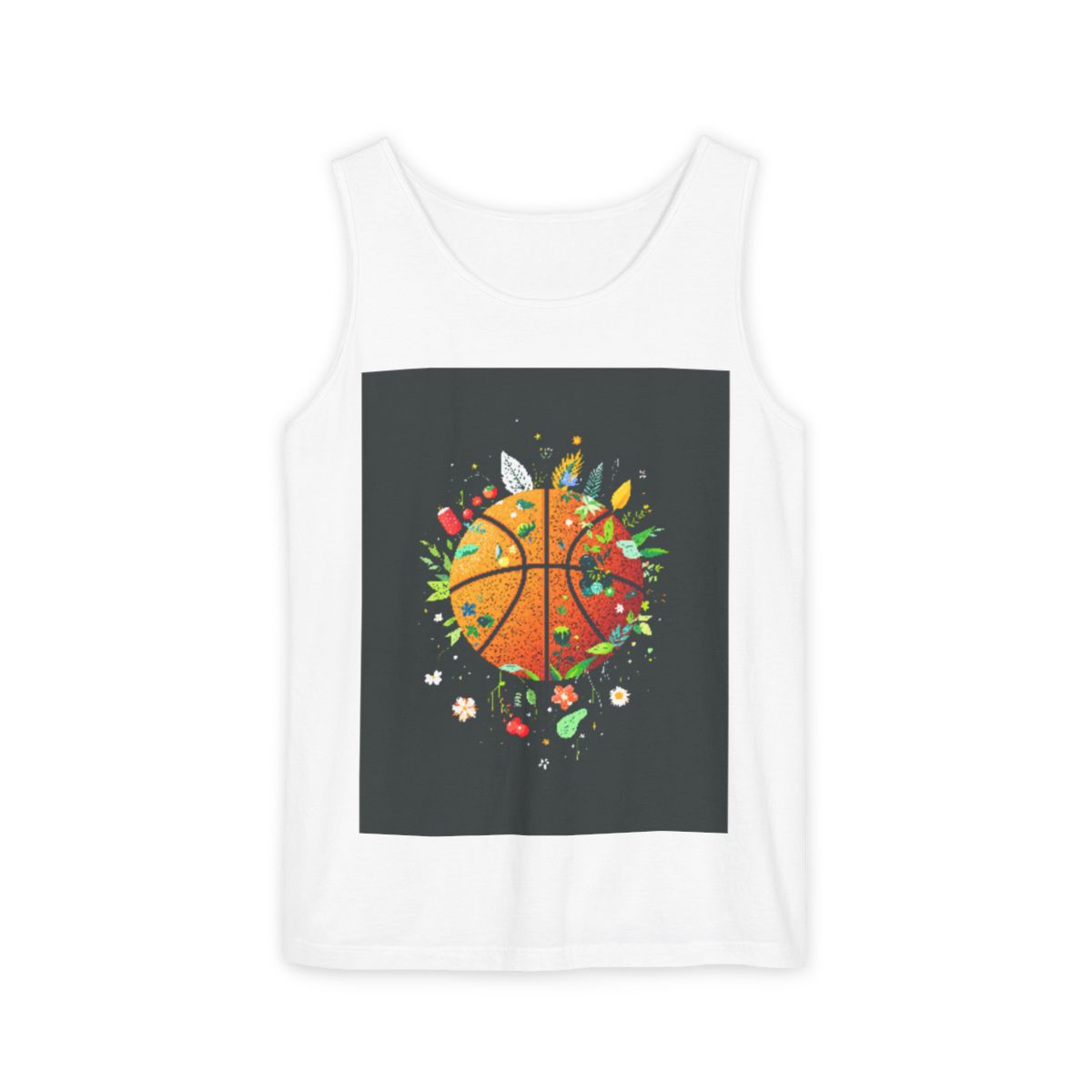 Color: White | Size: XS | Product: Basketball Wellness Logo Tanktop | Category: Unisex