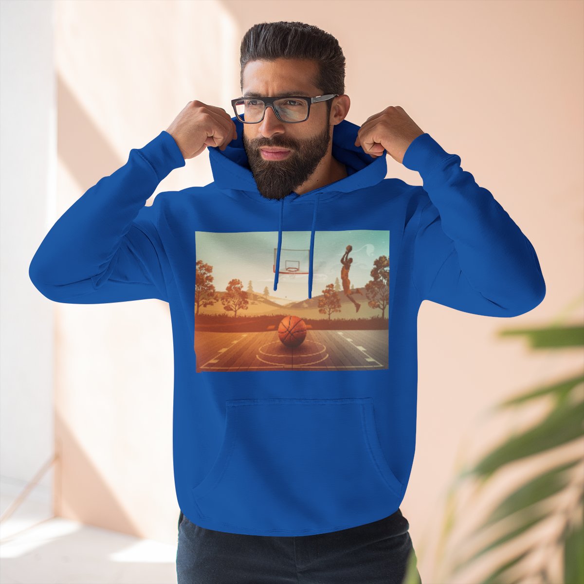 Color: Royal Blue | Size: S | Product: Basketball Wellness Mindset Hoodie | Category: Unisex