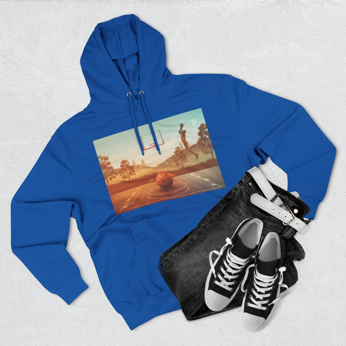 Color: Royal Blue | Size: S | Product: Basketball Wellness Mindset Hoodie | Category: Unisex