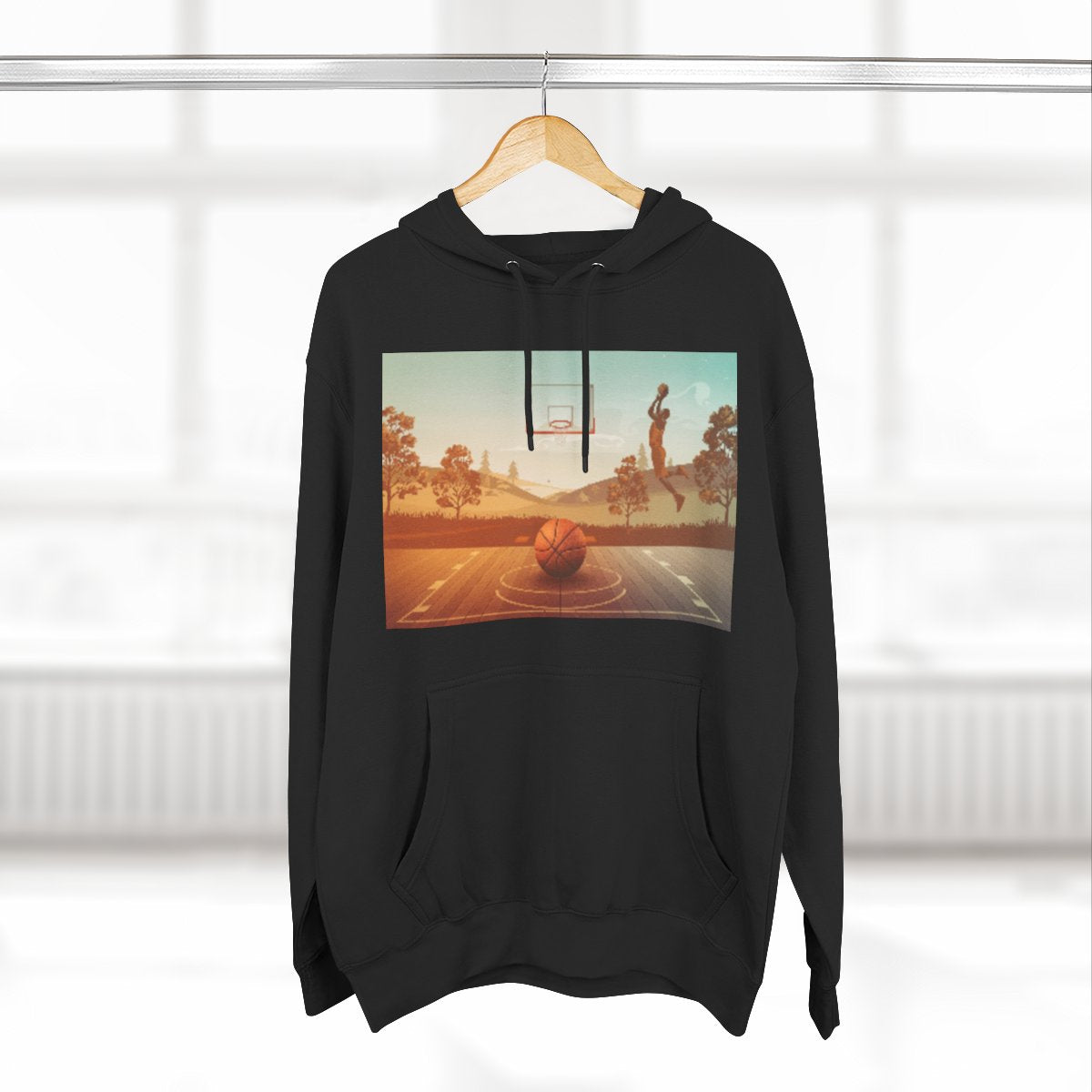 Color: Black | Size: S | Product: Basketball Wellness Mindset Hoodie | Category: Unisex