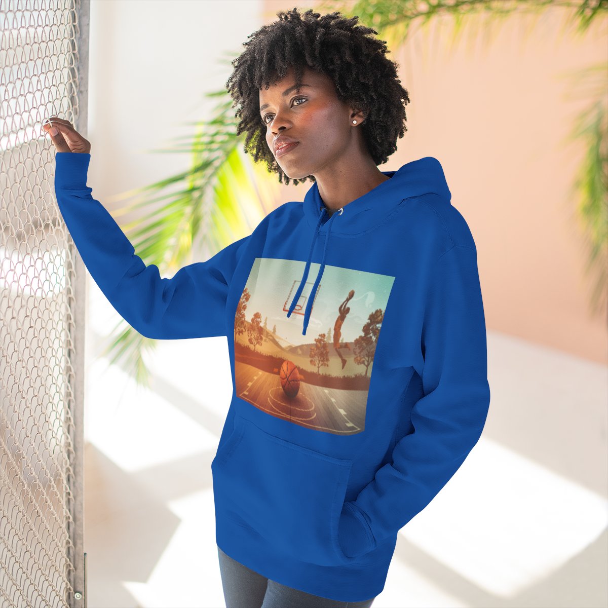 Color: Royal Blue | Size: S | Product: Basketball Wellness Mindset Hoodie | Category: Unisex