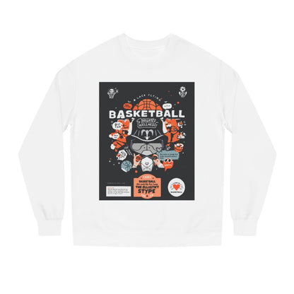 Color: White | Size: XS | Product: Basketball Wellness Theme Crewneck | Category: Unisex