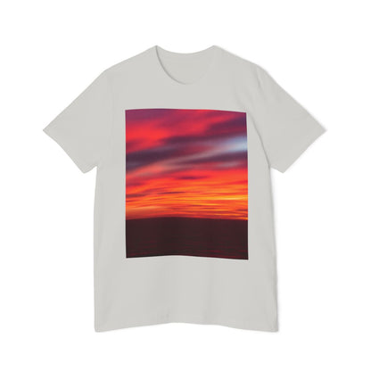 Color: Silver | Size: XS | Product: Colorful Sunset Vibrant T-Shirt | Category: Unisex