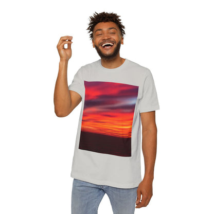Color: Silver | Size: XS | Product: Colorful Sunset Vibrant T-Shirt | Category: Unisex