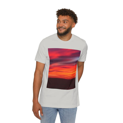 Color: Silver | Size: XS | Product: Colorful Sunset Vibrant T-Shirt | Category: Unisex