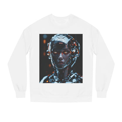 Color: White | Size: XS | Product: Cyborg Sonyc Photorealistic Crewneck | Category: Unisex