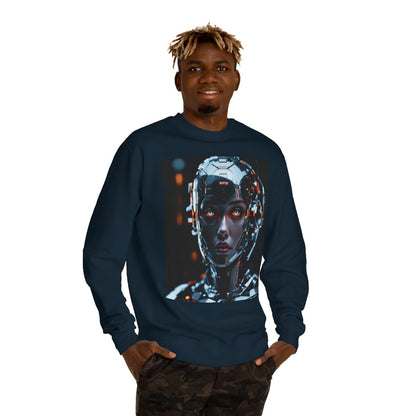 Color: Classic Navy | Size: XS | Product: Cyborg Sonyc Photorealistic Crewneck | Category: Unisex