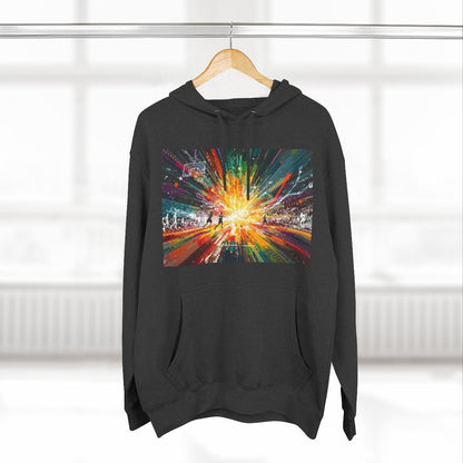 Color: Charcoal Heather | Size: S | Product: Dynamic Basketball Game Scene Hoodie | Category: Unisex