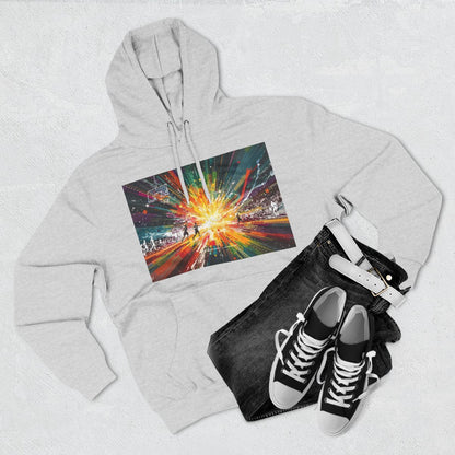 Color: Heather Grey | Size: S | Product: Dynamic Basketball Game Scene Hoodie | Category: Unisex