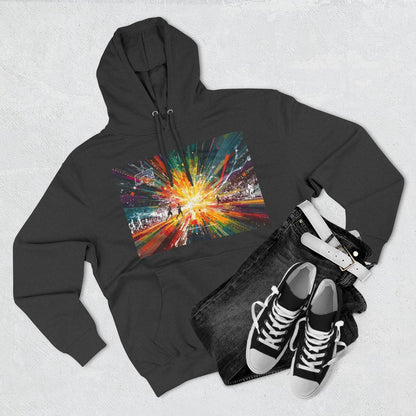 Color: Charcoal Heather | Size: S | Product: Dynamic Basketball Game Scene Hoodie | Category: Unisex
