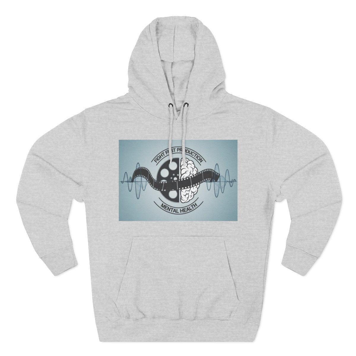 Color: Heather Grey | Size: S | Product: Fight Fest Production Mental Health Hoodie | Category: Unisex