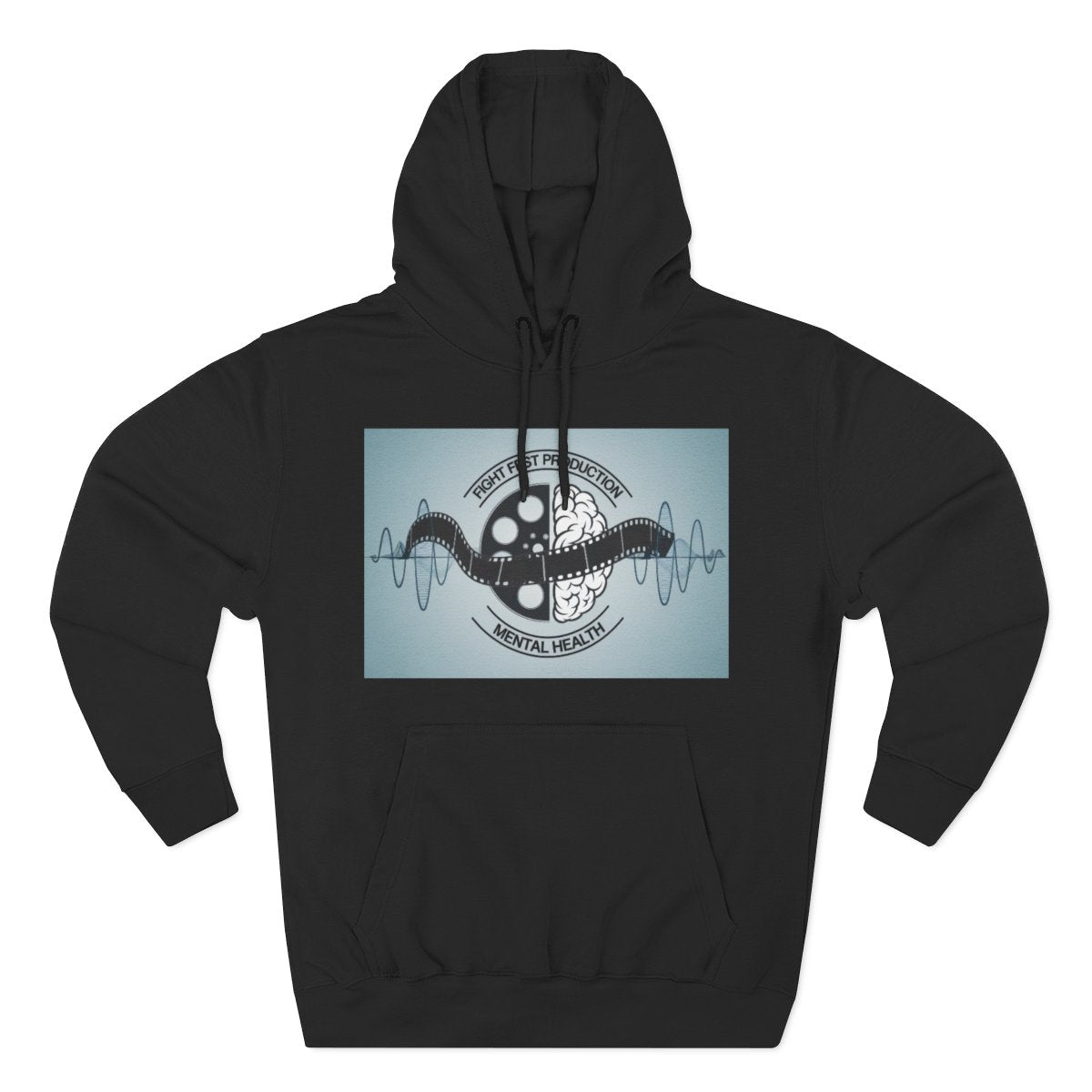 Color: Black | Size: S | Product: Fight Fest Production Mental Health Hoodie | Category: Unisex