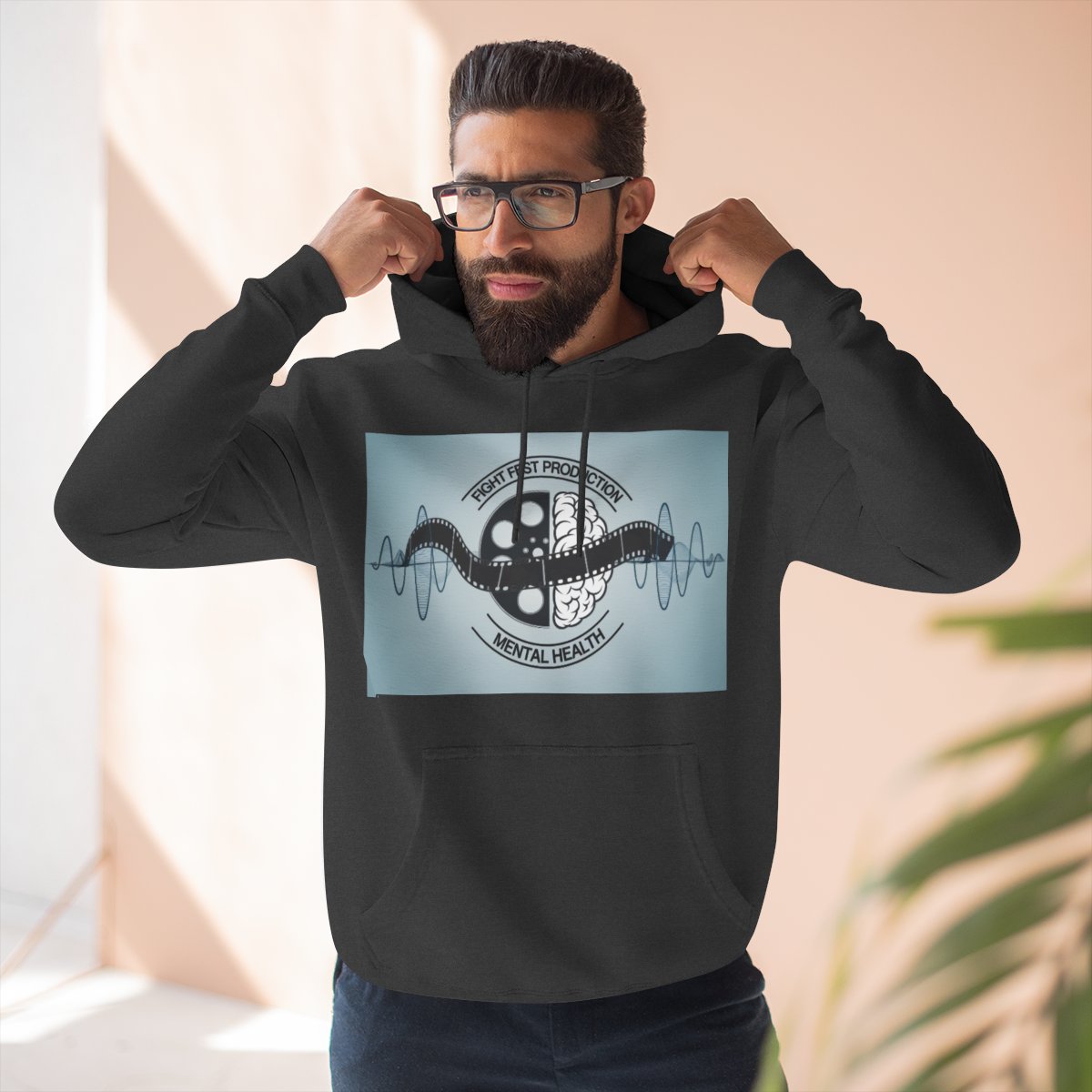 Color: Charcoal Heather | Size: S | Product: Fight Fest Production Mental Health Hoodie | Category: Unisex