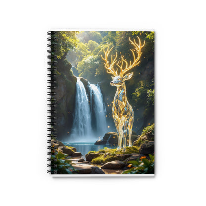 Size: One Size | Product: Glossy Glass Deer Fantasy Notebook | Category: Unisex
