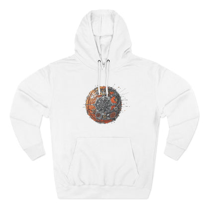Color: White | Size: S | Product: Grenda Mental Basketball Concept Hoodie | Category: Unisex