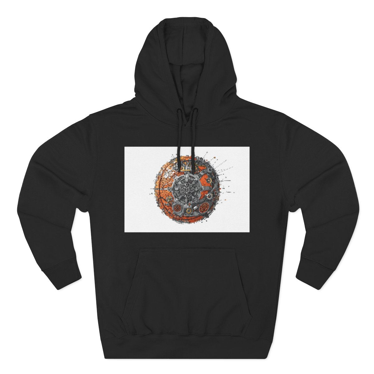 Color: Black | Size: S | Product: Grenda Mental Basketball Concept Hoodie | Category: Unisex