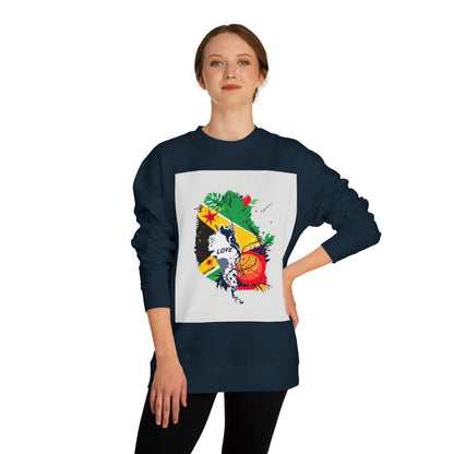 Color: Classic Navy | Size: XS | Product: Guyana Basketball Mental Health Crewneck | Category: Unisex