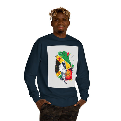 Color: Classic Navy | Size: XS | Product: Guyana Basketball Mental Health Crewneck | Category: Unisex