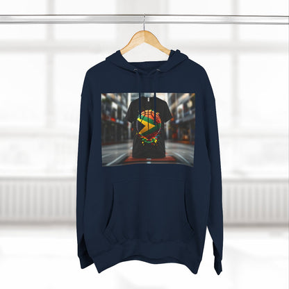 Color: Navy | Size: S | Product: Guyana Spirit Basketball Hoodie | Category: Unisex