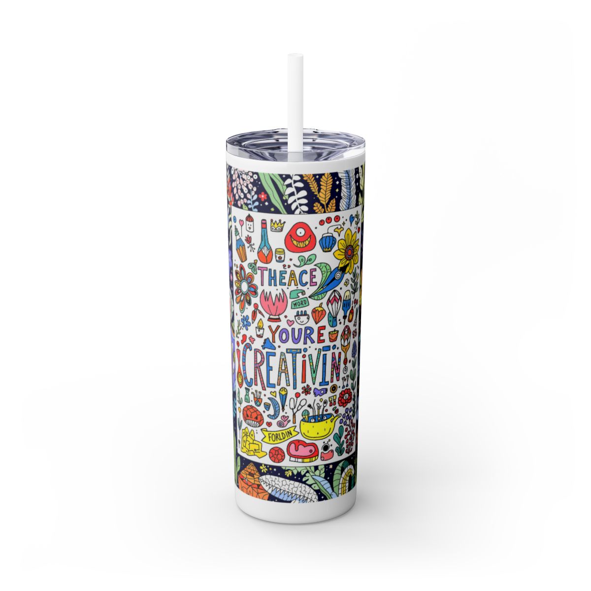 Color: Glitter Moonrock | Size: 20oz | Product: Illustrative Style Art Tumbler | Category: Unisex