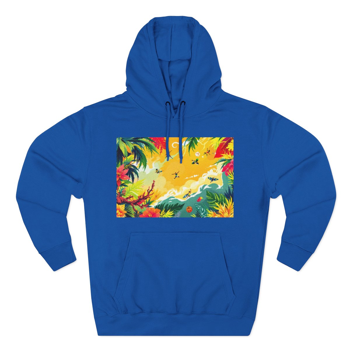 Color: Royal Blue | Size: S | Product: Jamaican Basketball Fantasy Hoodie | Category: Unisex