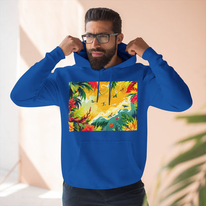 Color: Royal Blue | Size: S | Product: Jamaican Basketball Fantasy Hoodie | Category: Unisex