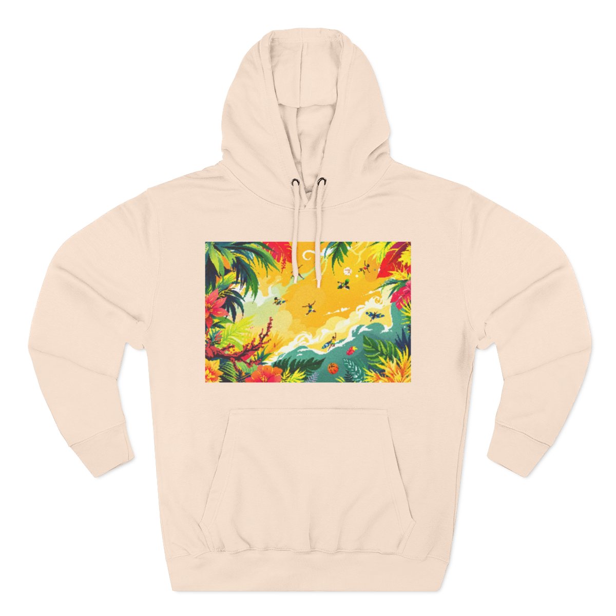 Color: Pale Pink | Size: S | Product: Jamaican Basketball Fantasy Hoodie | Category: Unisex