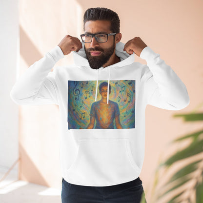 Color: White | Size: S | Product: Mental Health and Music Journey Hoodie | Category: Unisex