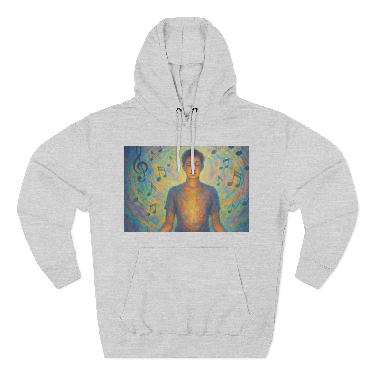 Color: Heather Grey | Size: S | Product: Mental Health and Music Journey Hoodie | Category: Unisex