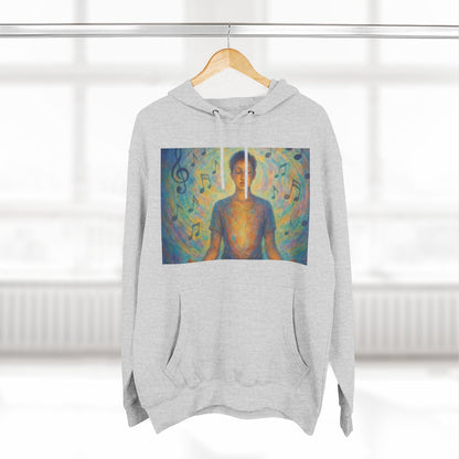 Color: Heather Grey | Size: S | Product: Mental Health and Music Journey Hoodie | Category: Unisex