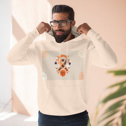 Color: Pale Pink | Size: S | Product: Mental Health Basketball Motivational Hoodie | Category: Unisex