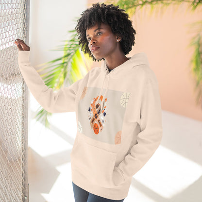 Color: Pale Pink | Size: S | Product: Mental Health Basketball Motivational Hoodie | Category: Unisex