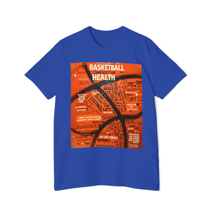 Color: True Royal | Size: XS | Product: Mental Health Empowerment Basketball T-Shirt | Category: Unisex