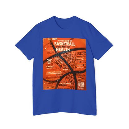 Color: True Royal | Size: XS | Product: Mental Health Empowerment Basketball T-Shirt | Category: Unisex