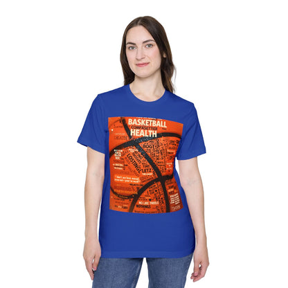 Color: True Royal | Size: XS | Product: Mental Health Empowerment Basketball T-Shirt | Category: Unisex
