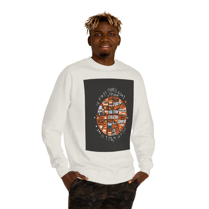 Color: Bone | Size: XS | Product: Mental Health Resilience Basketball Crewneck | Category: Unisex