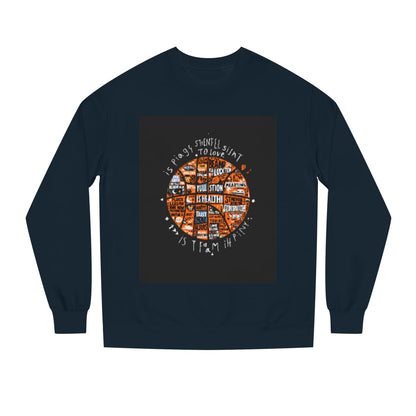Color: Classic Navy | Size: XS | Product: Mental Health Resilience Basketball Crewneck | Category: Unisex