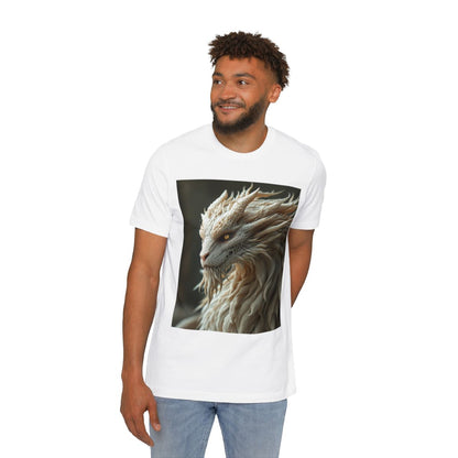 Color: White | Size: XS | Product: Mystical Creature Photorealistic T-Shirt | Category: Unisex