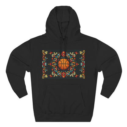 Color: Black | Size: S | Product: Panamanian Art Basketball Stylish Hoodie | Category: Unisex
