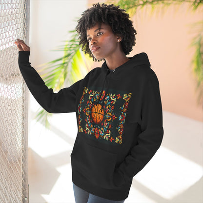 Color: Black | Size: S | Product: Panamanian Art Basketball Stylish Hoodie | Category: Unisex