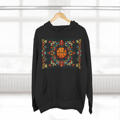 Color: Black | Size: S | Product: Panamanian Art Basketball Stylish Hoodie | Category: Unisex