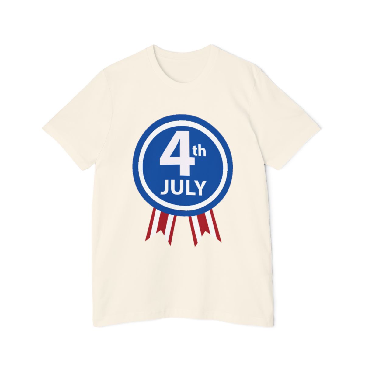 Color: Natural | Size: XS | Product: Patriotic Truck Photorealistic T-Shirt | Category: Unisex