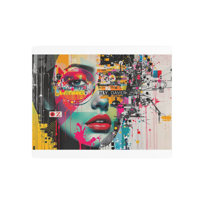 Size: 20" x 16" (Horizontal) | Product: Photorealistic Pop-Art Fusion Art Sign | Category: Unisex