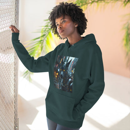 Color: Sports Green | Size: S | Product: Playful Dog Artistic Hoodie | Category: Unisex