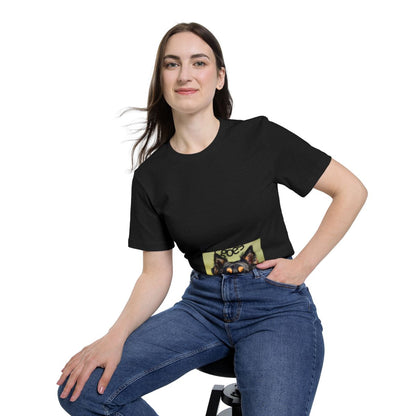 Color: Solid Black Blend | Size: XS | Product: Realistic Dog Illustration T-Shirt | Category: Unisex