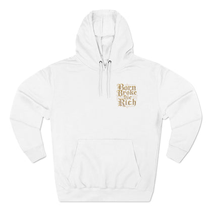 Color: White | royal-gothic-typography-hoodie