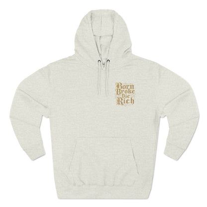 Color: Oatmeal Heather | royal-gothic-typography-hoodie